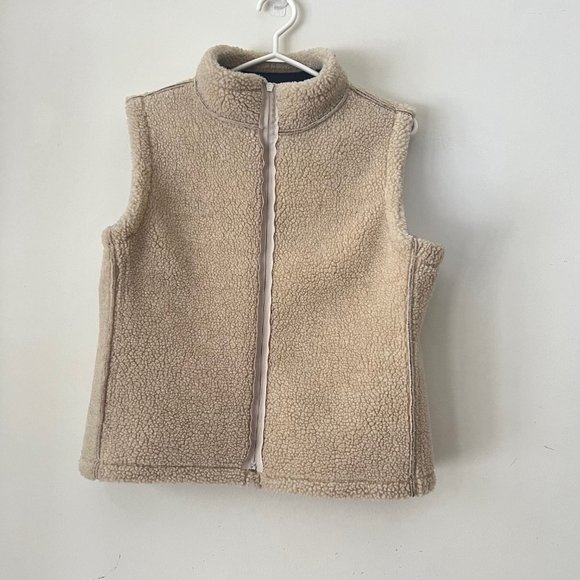 Rare Vintage 90s, R&R Faux Suede Sherpa Vest- Size M - Picture 7 of 15